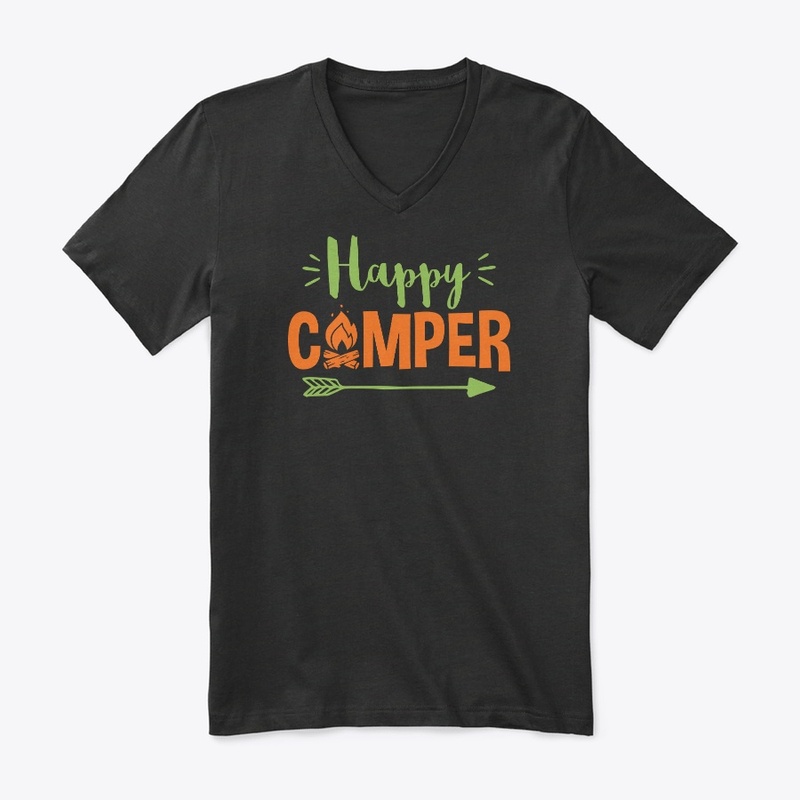 Camping Camp Design Happy