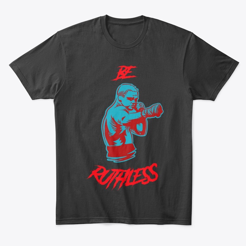 Be Ruthless - Turquoise & Red