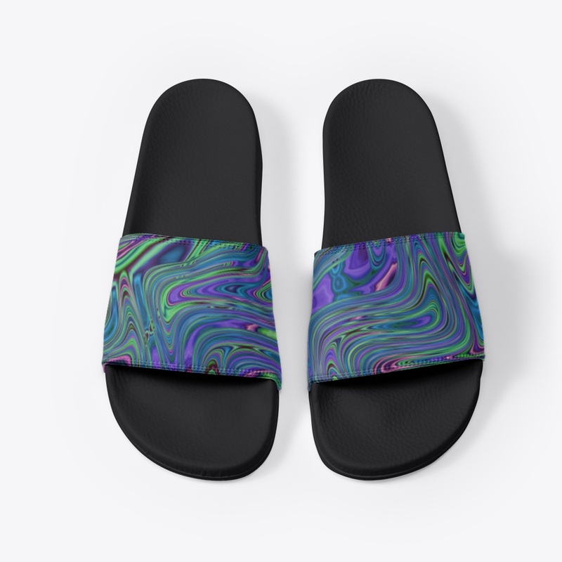 Colorful Swirly Squiggly Abstract Art