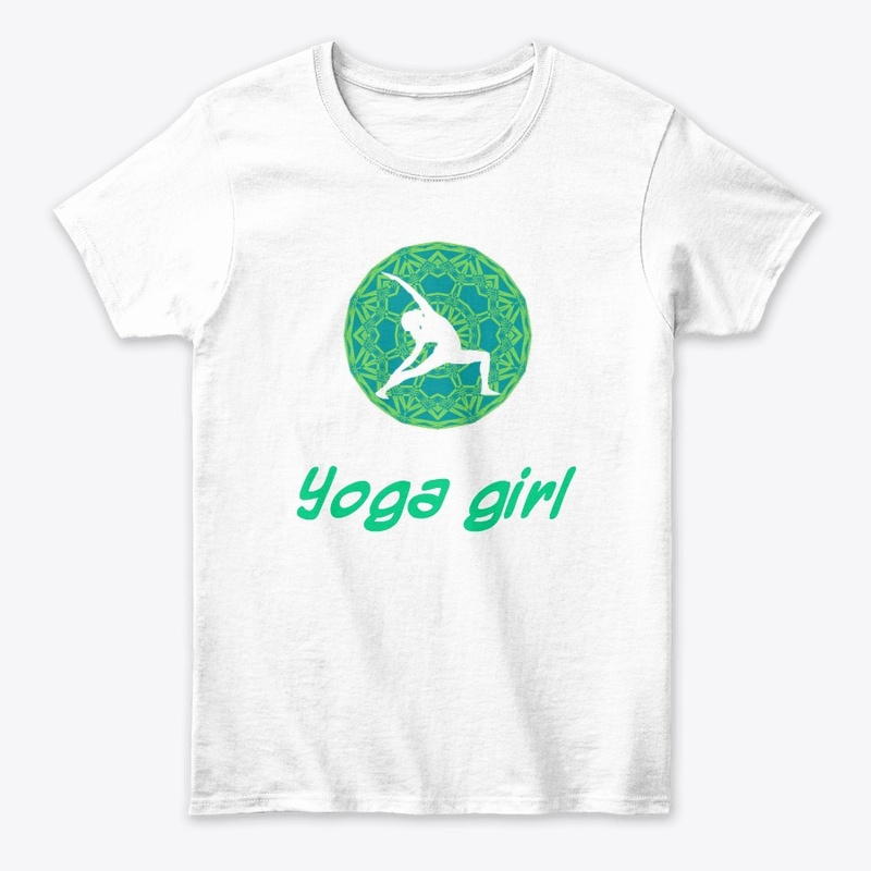Yoga girl round