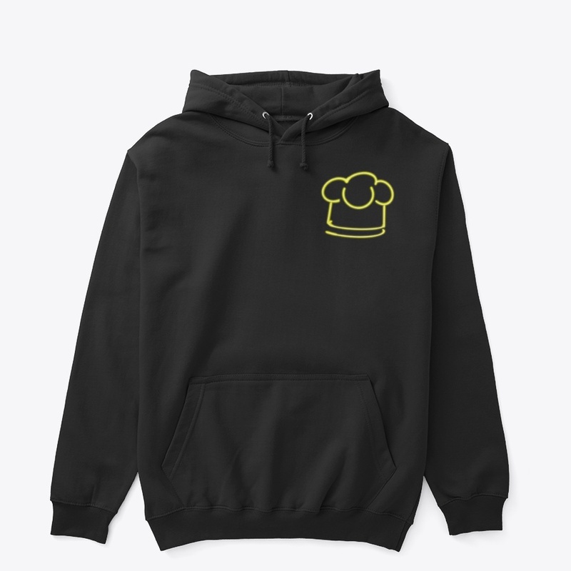 The Neon Gold Chef Hat
