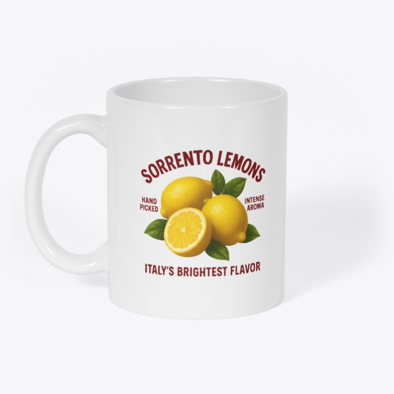 Sorrento Lemons | Vintage Citrus Art