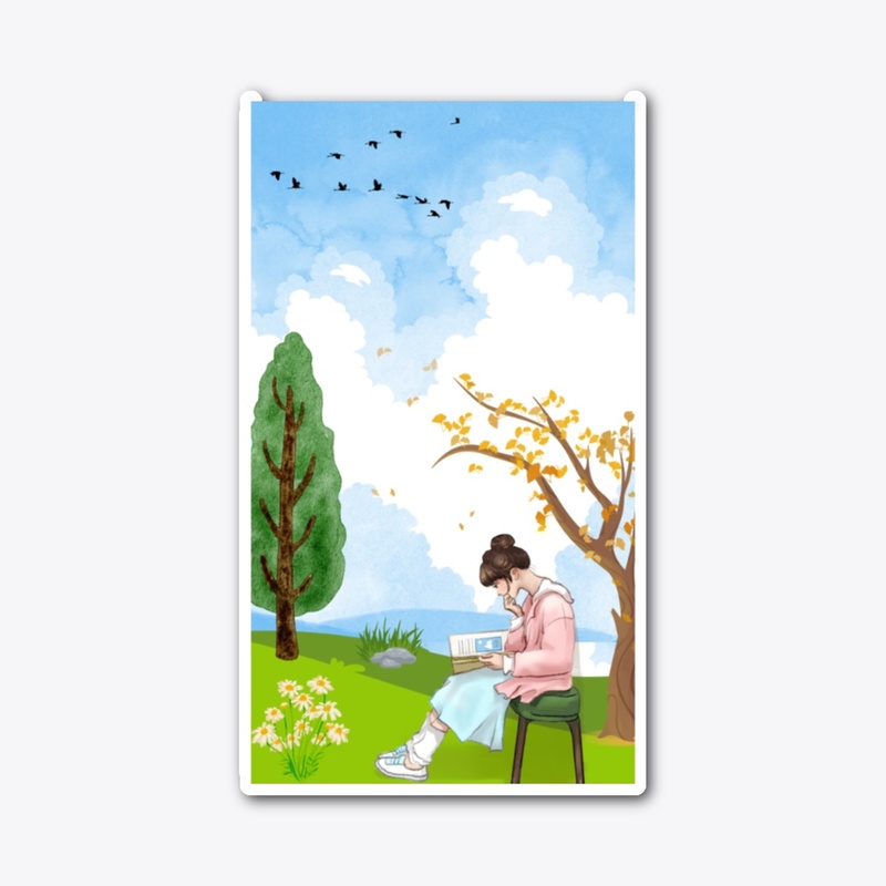 Serene Moments: Nature embraced Ornament