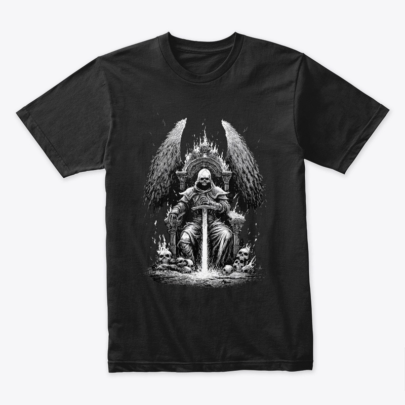 Skull King on Bone Throne