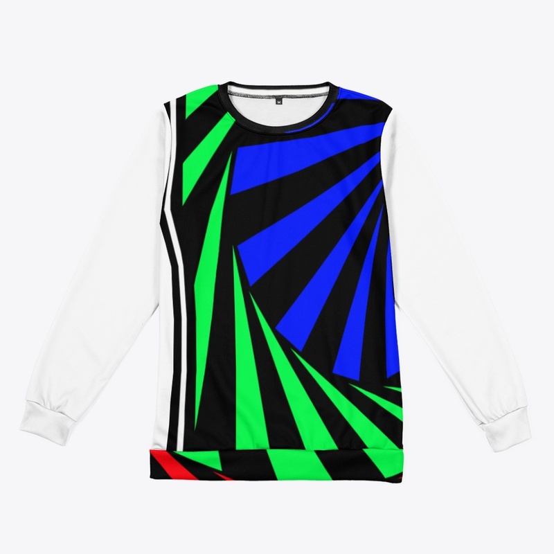 Hypnotic colors shape illusion