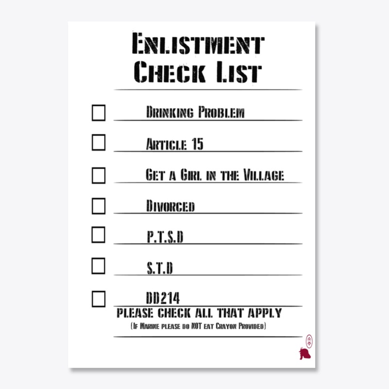 Enlistment Check List