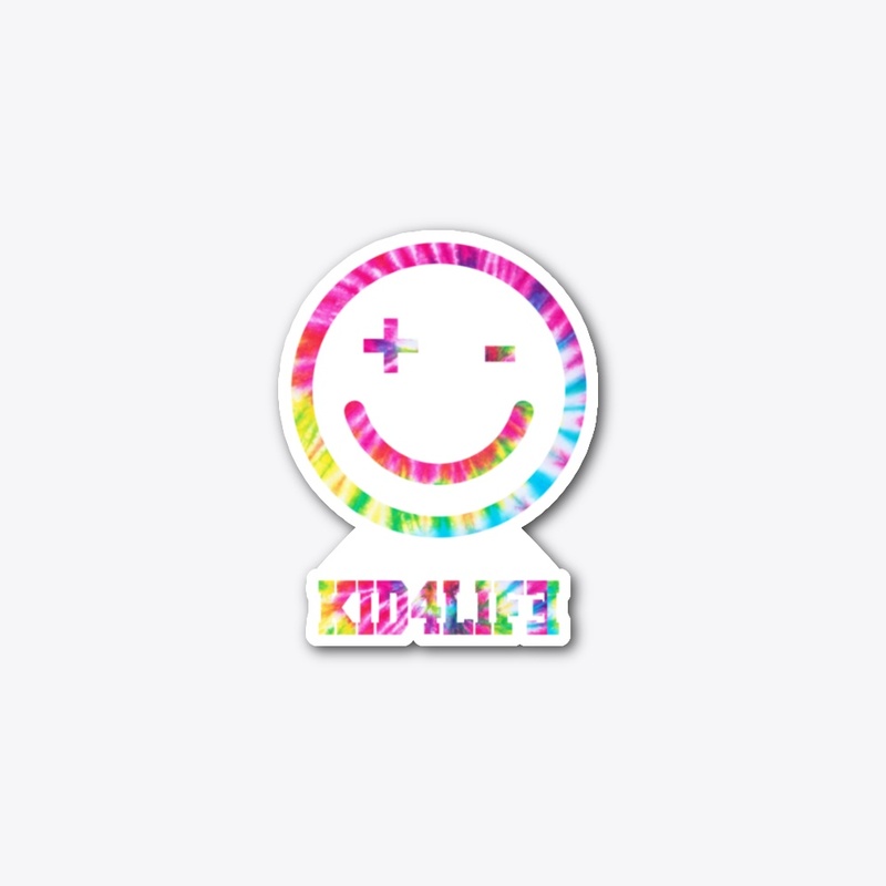 TIE DYE + - LOGO DECAL