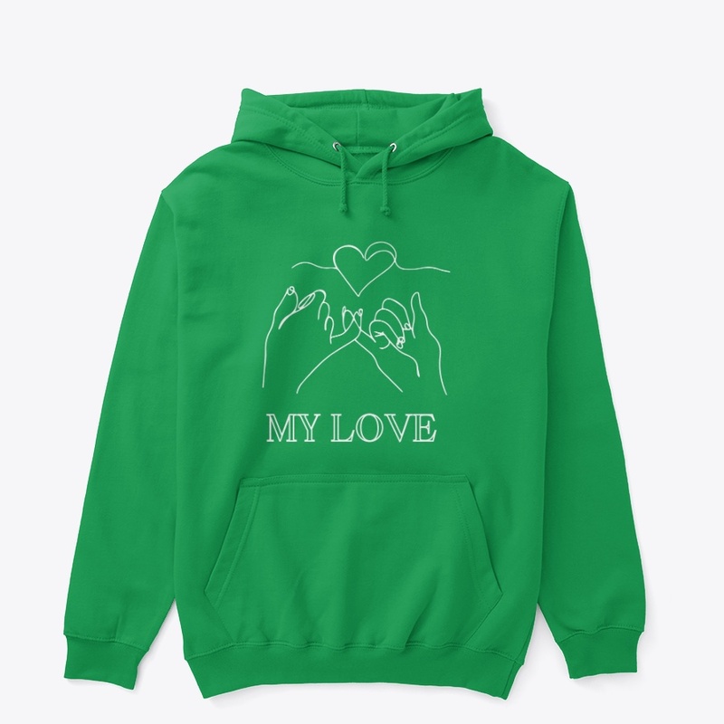 My Love Hoodie Essential,Trendy Hoodies
