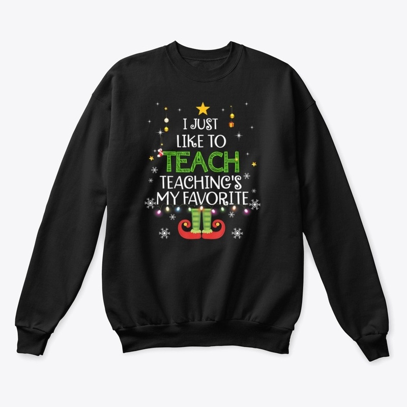 Teacher Elf Christmas shirt