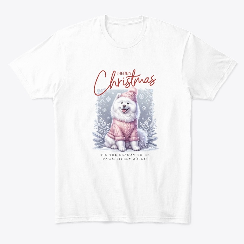 Pawsitively Jolly Samoyed
