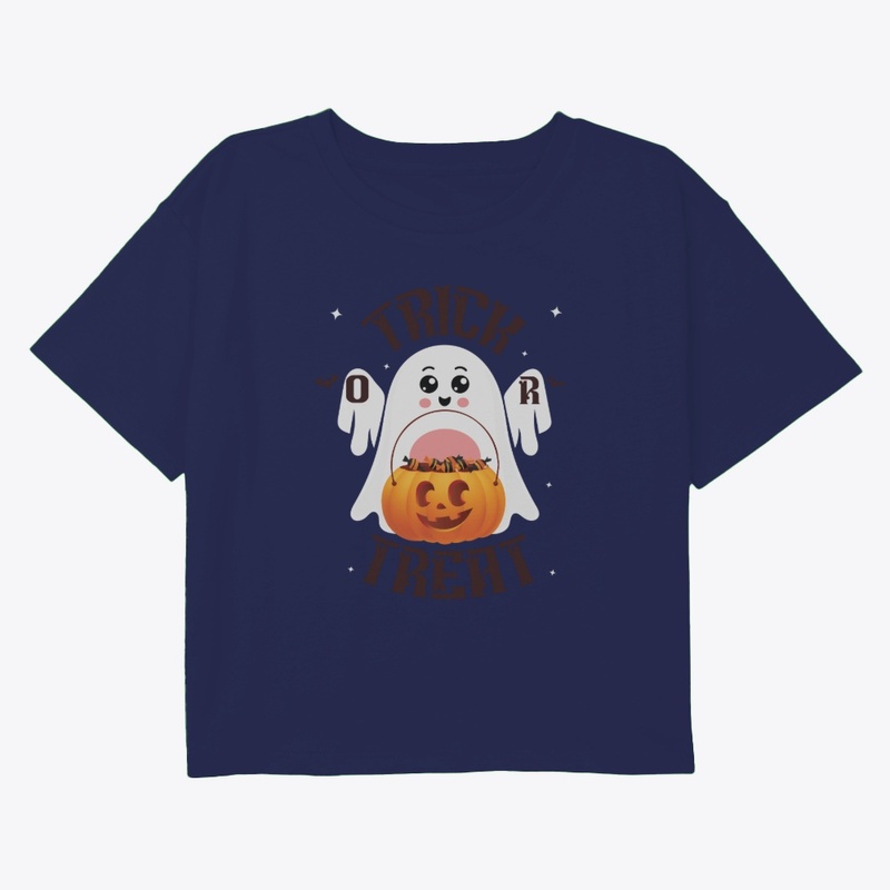 Trick or Treat – Cute Ghost