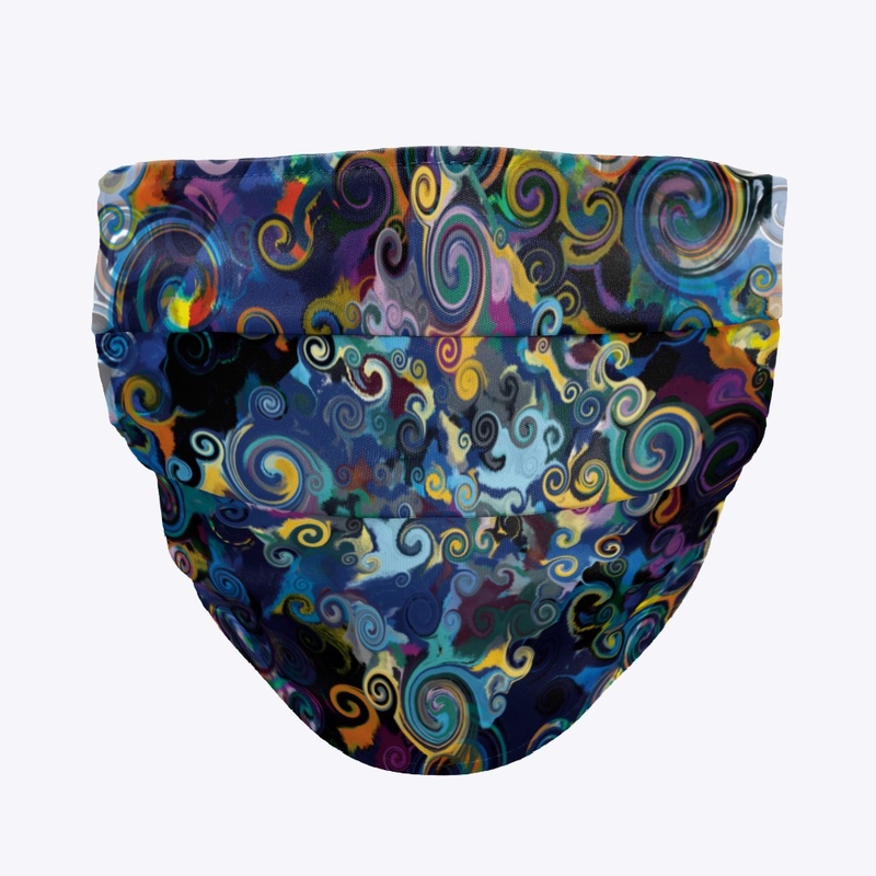 Colorful whirls