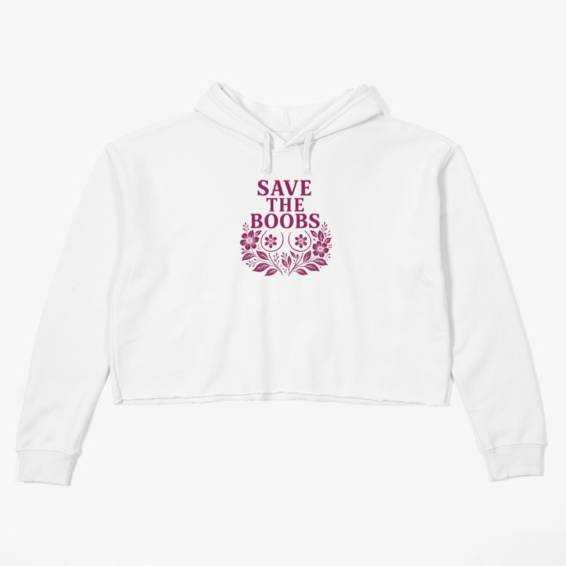 Save the boobs floral