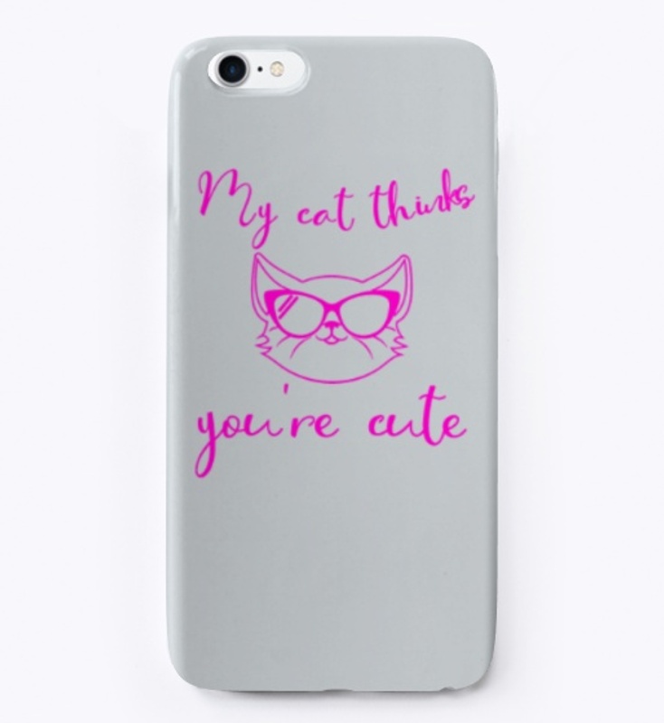 My cat thinks you're cute