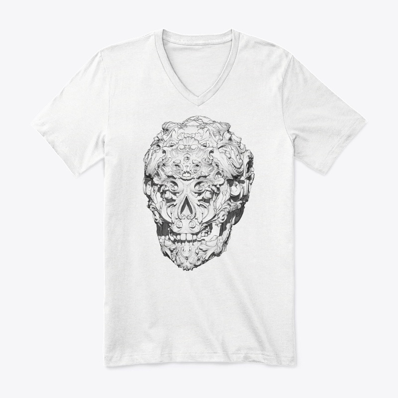 Carved Pattern King head by CrownPeople