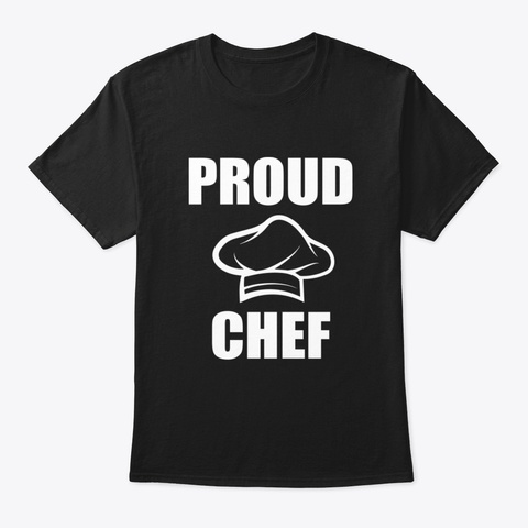 Proud Chef Ns4tn Black T-Shirt Front