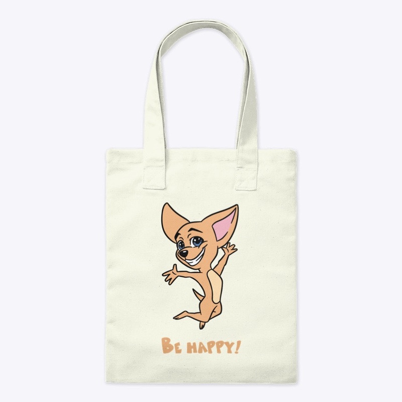Be Happy Chihuahua - Coloured