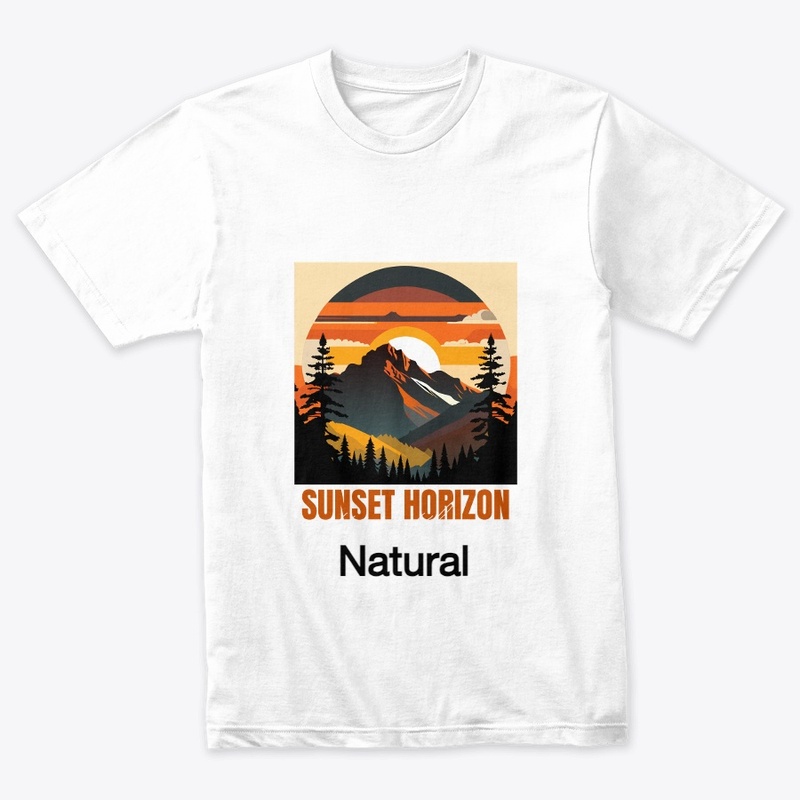 Black and Orange T shirt