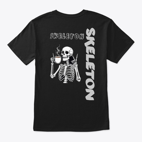 Skeleton  Black Kaos Back