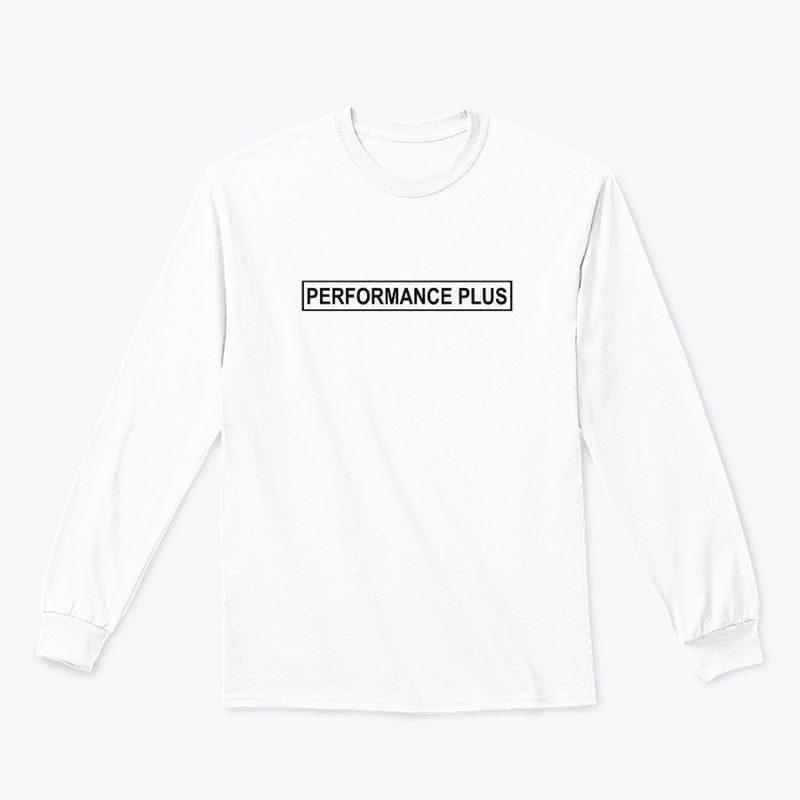 White Modern Long Sleeve Tee