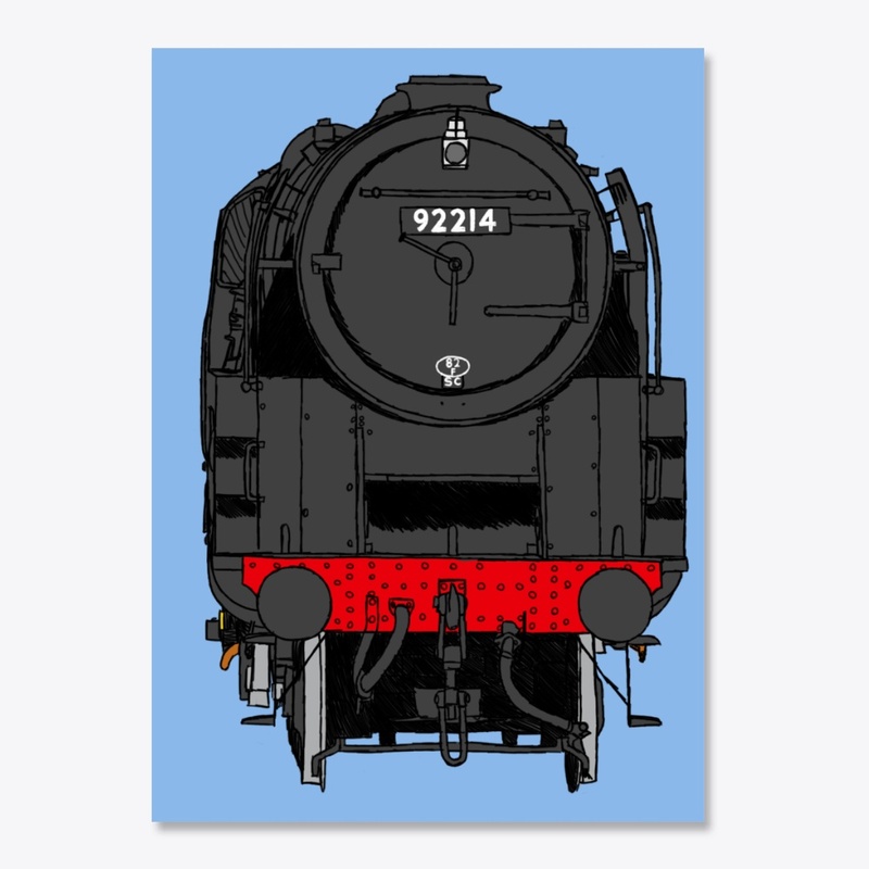 British Railways Class 9F BR Black