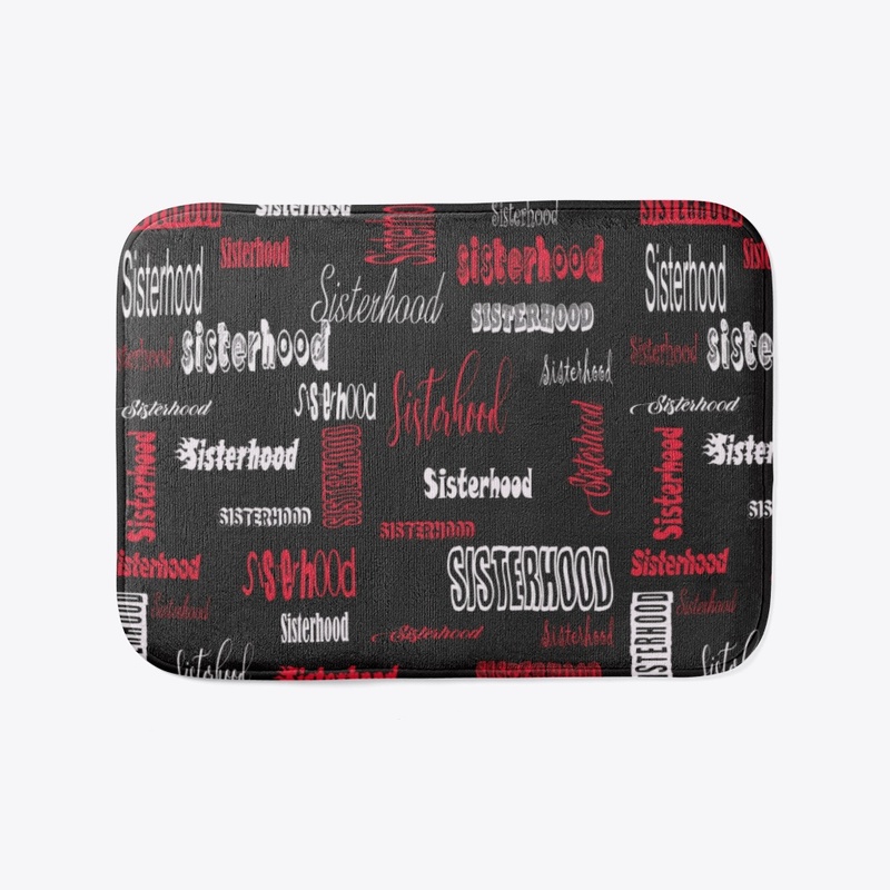 Red, Black and White Sisterhood Design 