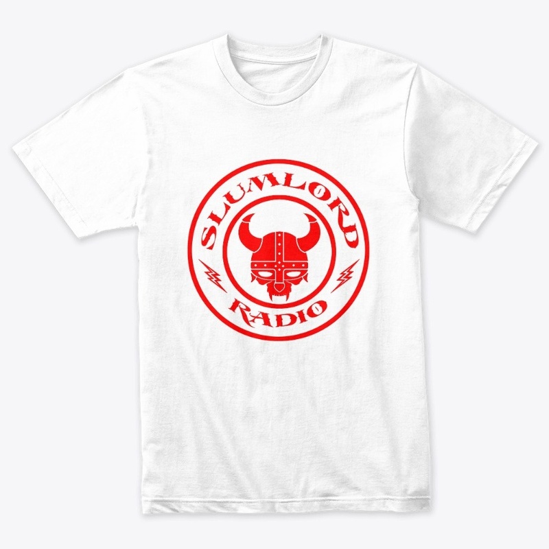 Slumlord Radio - Viking Logo RED