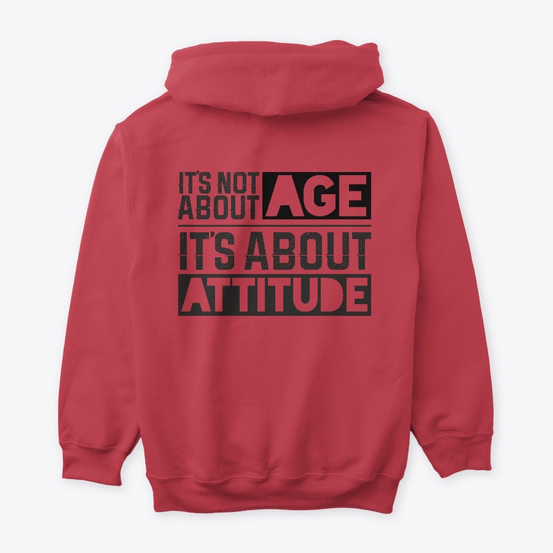 YH "It's Not About Age..." — Pullover Hoodie