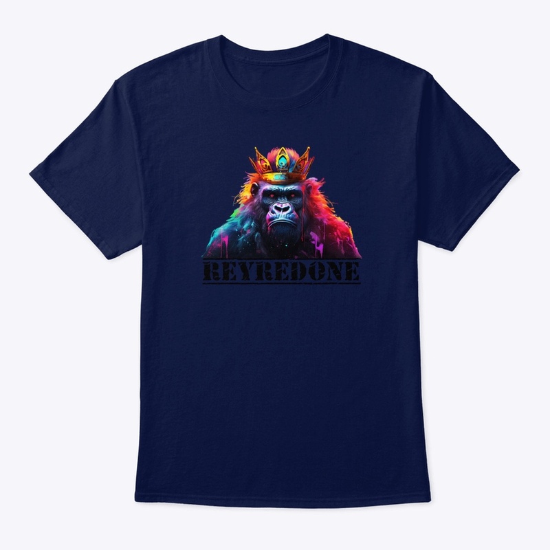 Gorilla Wearing a Crown