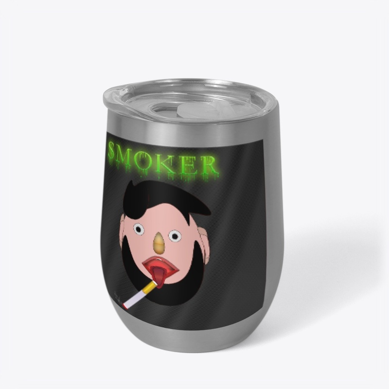 Smoker man Drinkware