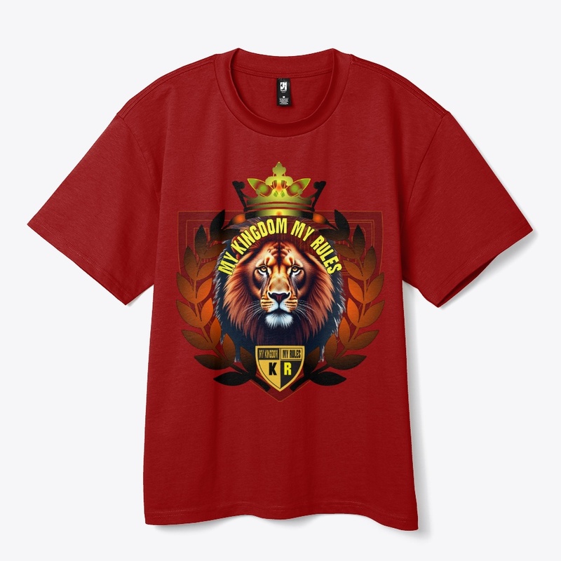 My kingdom My Rules Colorful Men T-shirt