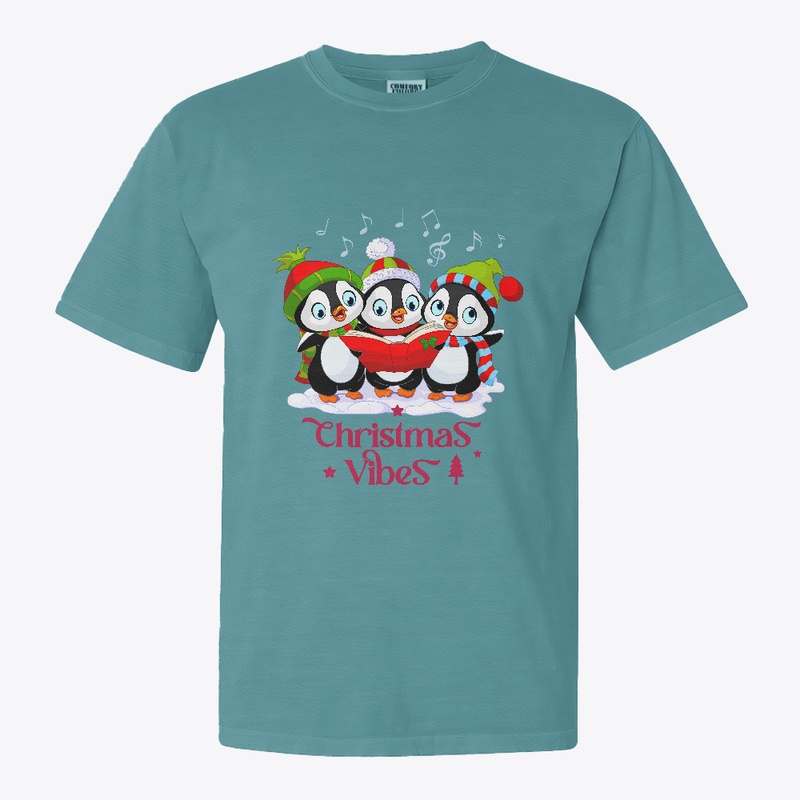 A Cute Christmas Vibes T-shirt.