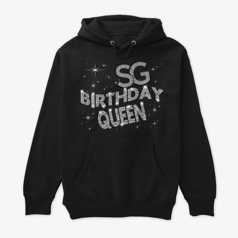 Diamond Birthday Queen Sparkly