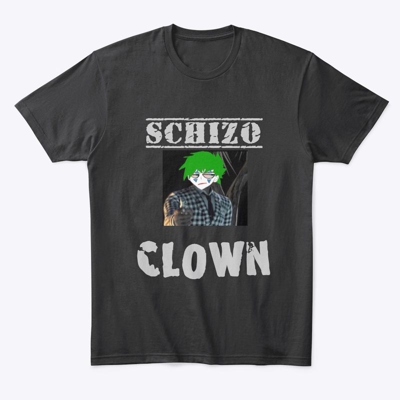 Schizo clown T shirt 
