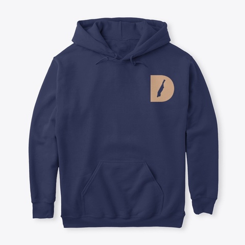 Manhattan Dems Navy T-Shirt Front