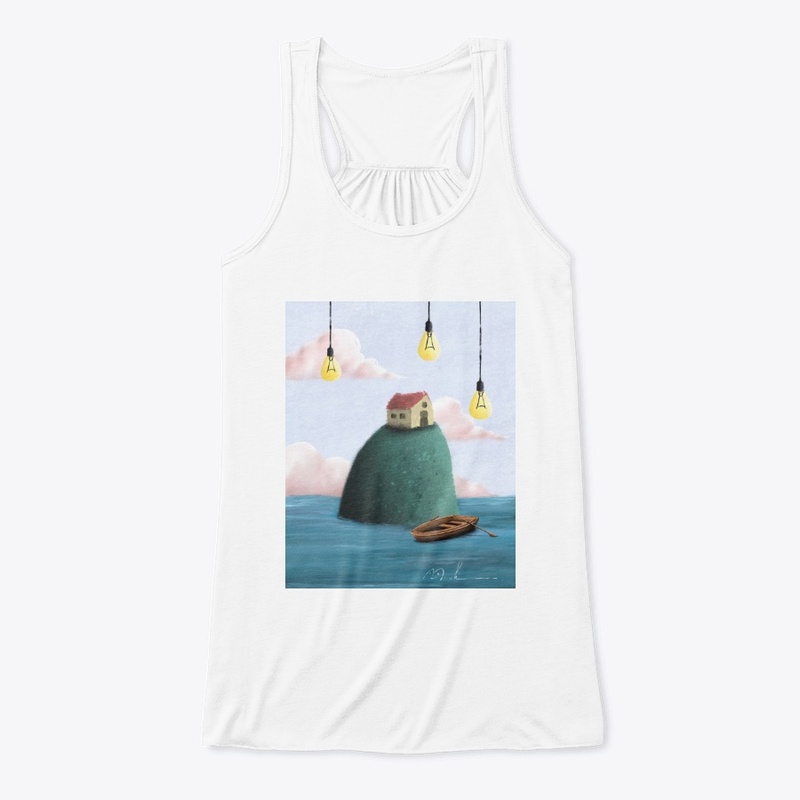 Vacation house art print