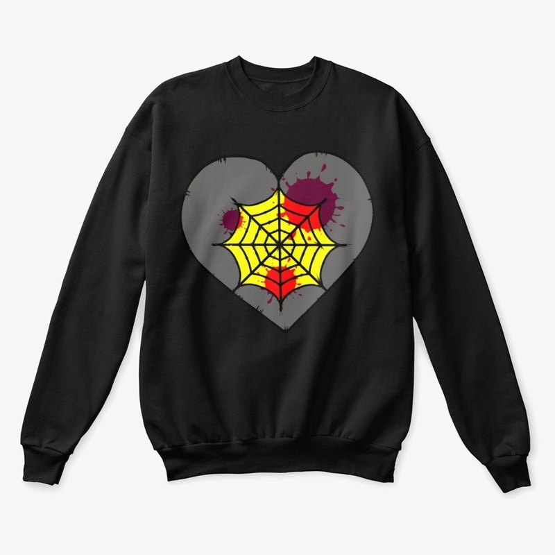 Horror Heart (Gray/Yellow)