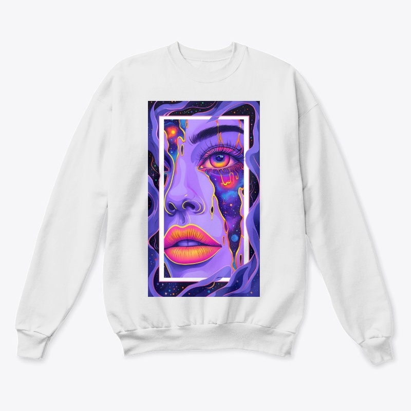 Purple Trippy Girl