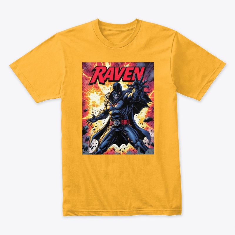 RAVEN COMIC BOOK COVER 