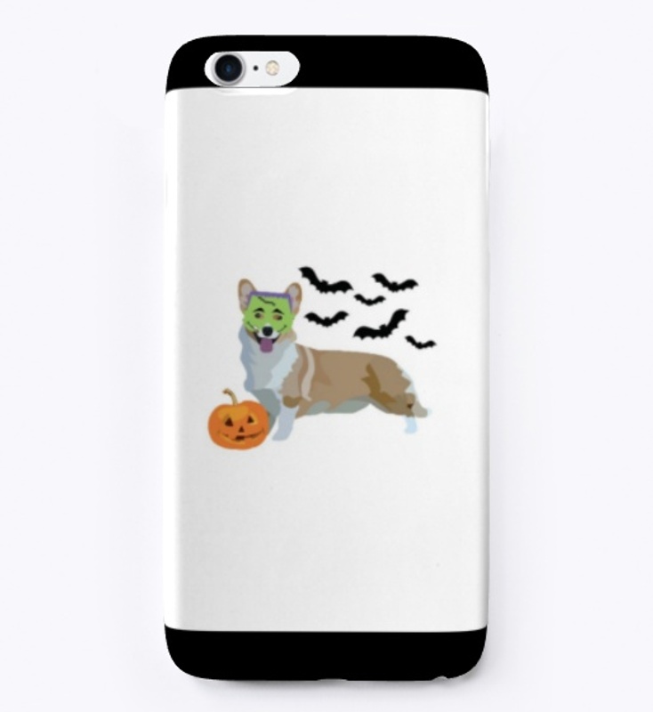 halloween corgi Happy Halloweenie Dog
