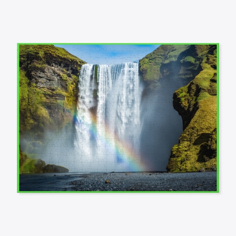 Iceland Waterfall Puzzle