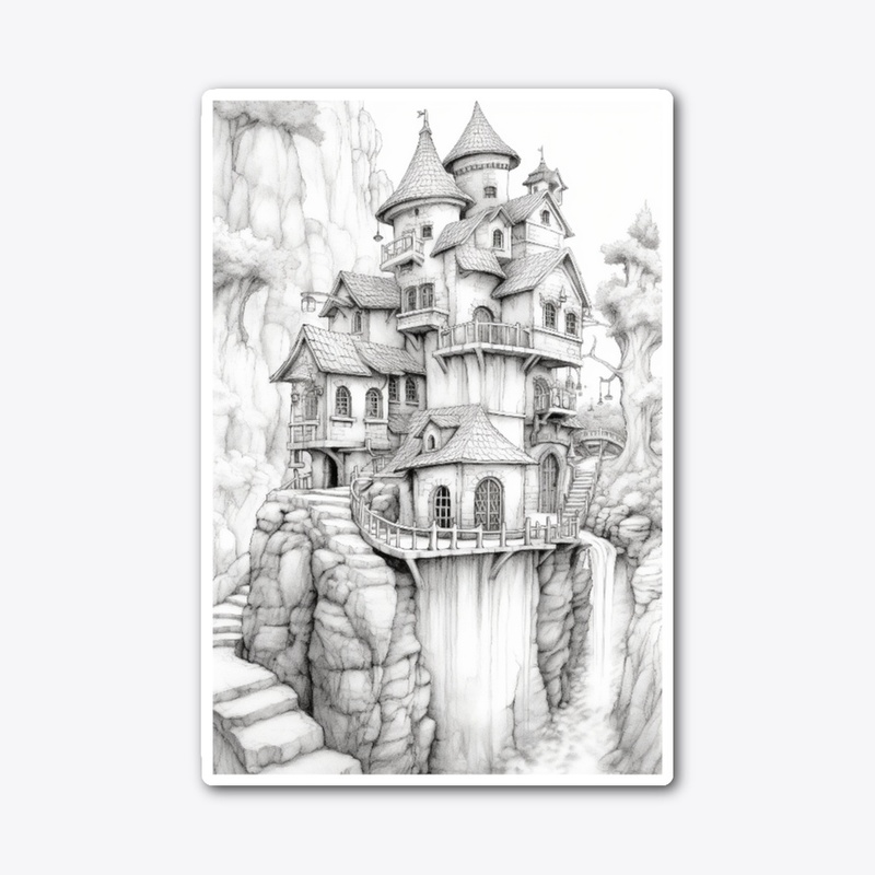 Monochrome Fantasy Place