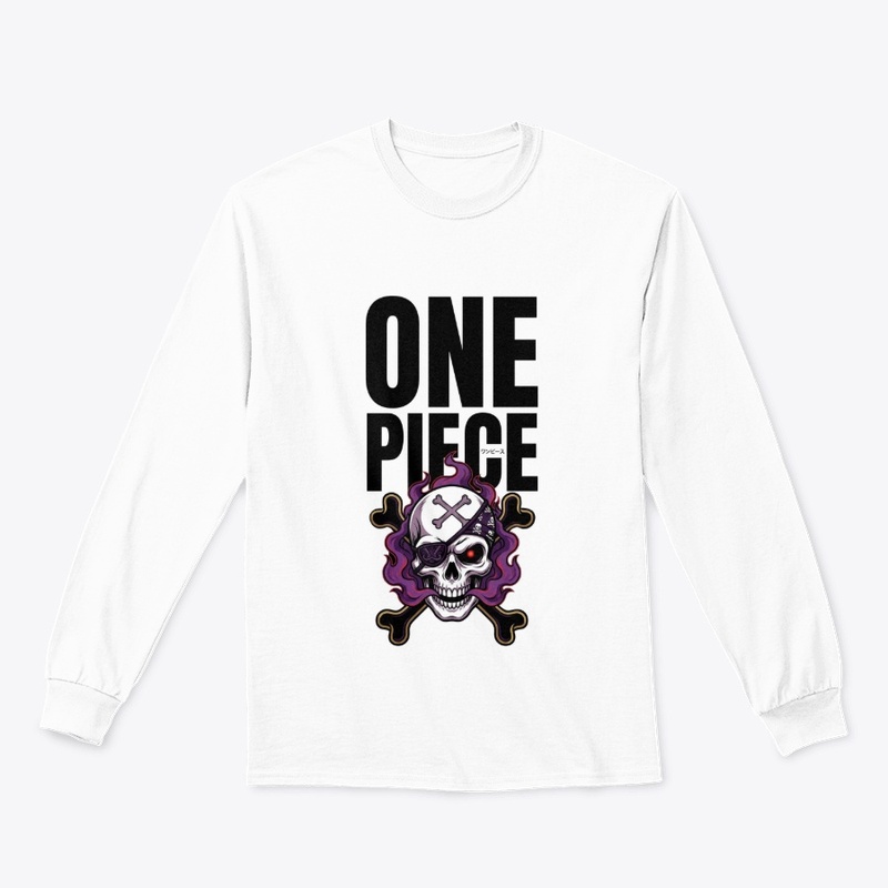 Pirate Skull Anime Graphic Tee Designs