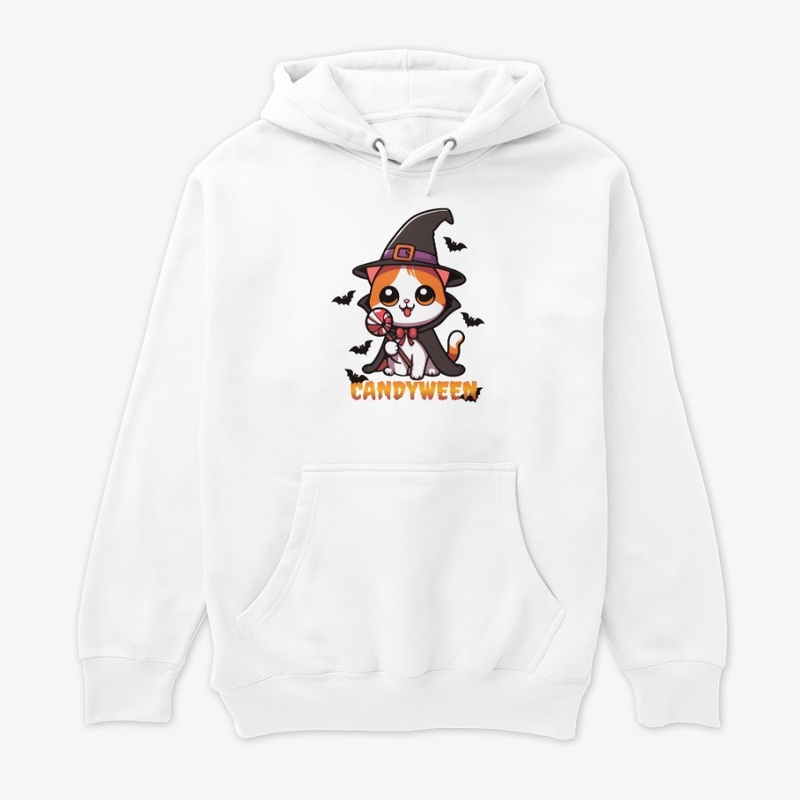 candyween - cat witch halloween