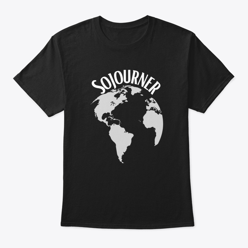 Sojourner white font