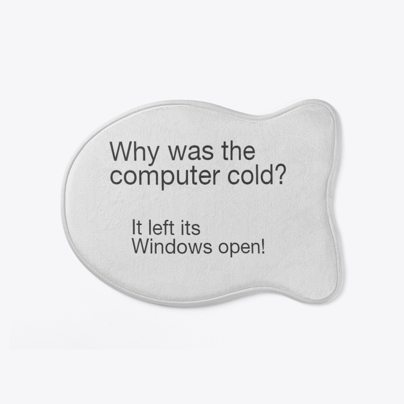 Why was the computer cold?