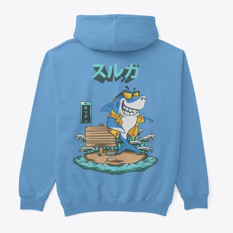Shark t-shirt design