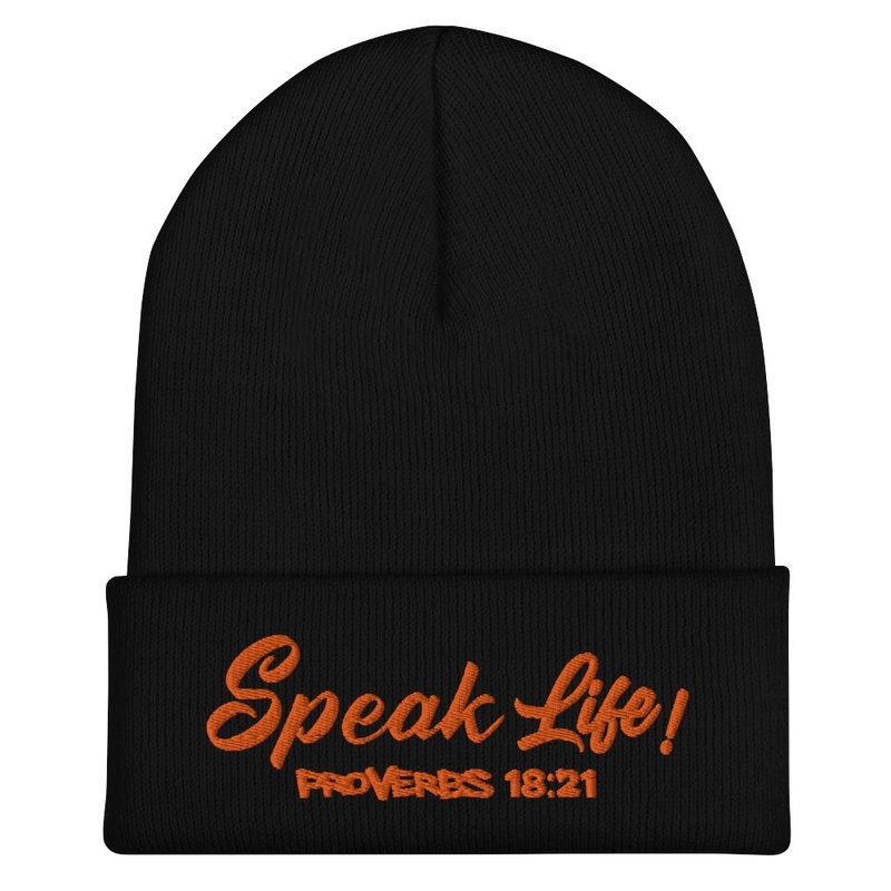 Speak Life!(Orange Ink)