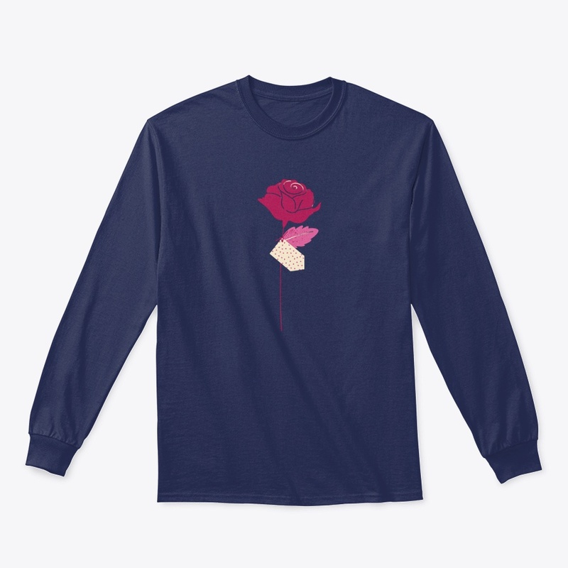Pink Rose Printed Shirt by Kaya Nexus