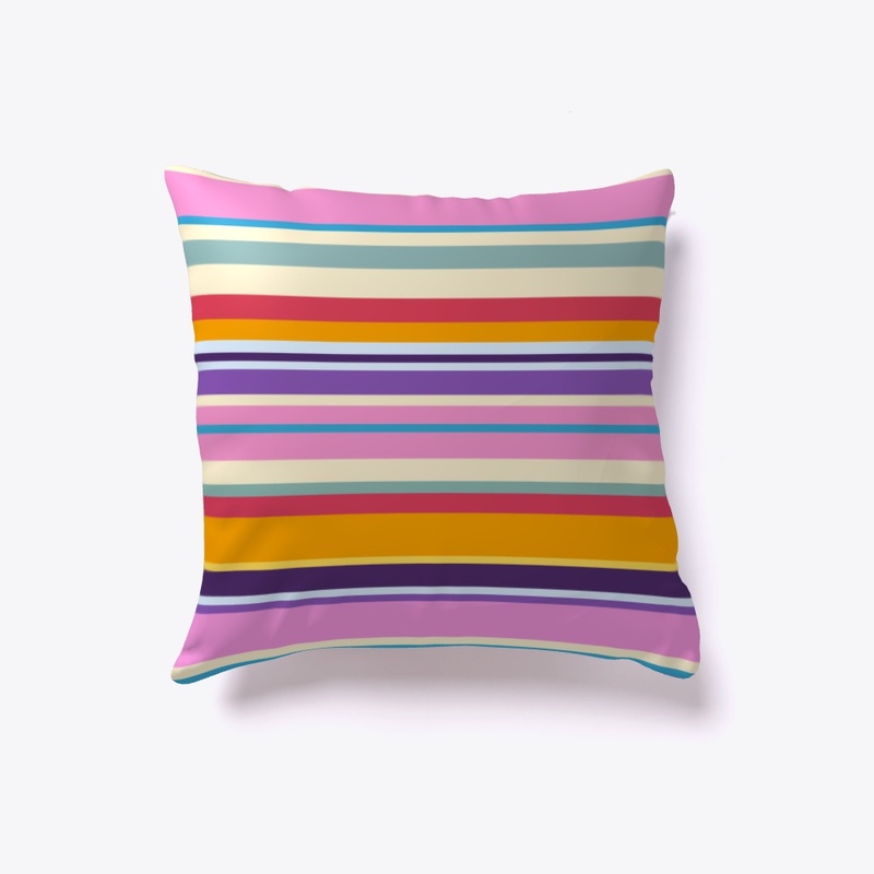 Pink Purple Colored Abstract Stripes